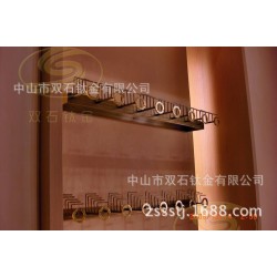 不锈钢皮带架、挂衣架真空电镀红铜色、玫瑰金色