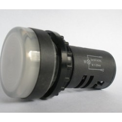 EATON-穆勒按钮开关 平头指示灯头A22-LCLED24V   白色现货促销
