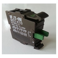 直供性价比高伊顿M22-K10触点模块 MOELLER/金钟穆勒螺钉模块