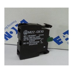 MOELLER/金钟穆勒合格假一赔十M22-CK10触点模块卡装式前部固定