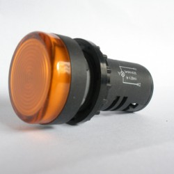 EATON-穆勒按钮开关 平头指示灯头A22-LCLED220V  黄色现货促销