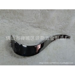 家具五金热品！黑钛不锈钢茶几蛇形脚 210MM现货供应