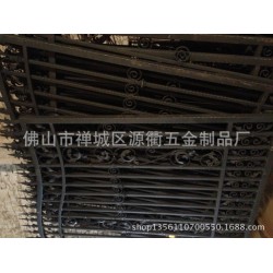佛山镀锌方钢护栏 别墅庭院围墙护栏 铁艺栅栏 厂家直销