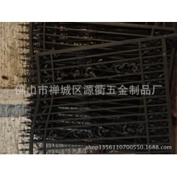 高级小区别墅围墙护栏 佛山楼盘 商场铁艺制品加工定做
