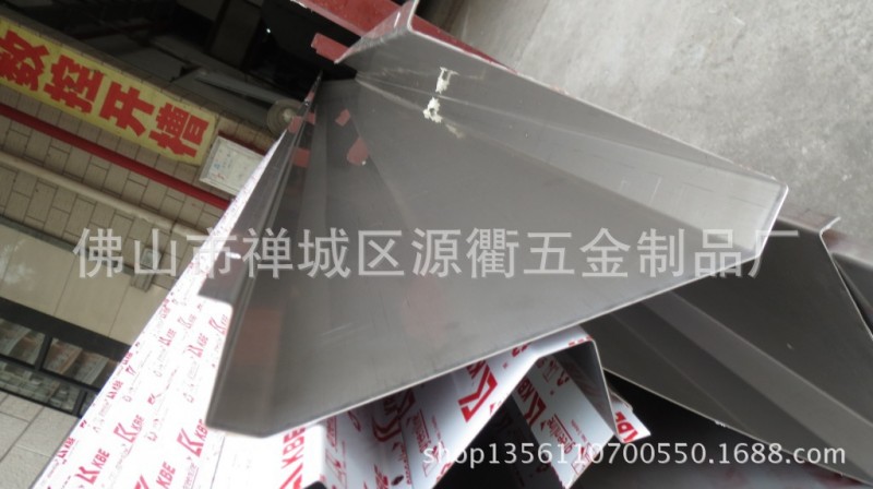 不锈钢装饰包边刨槽加工 折弯加工 高档不锈钢造型私人定制