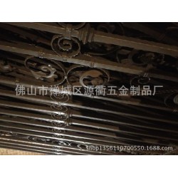 黑色围墙护栏 小区别墅墅铁艺栏杆
