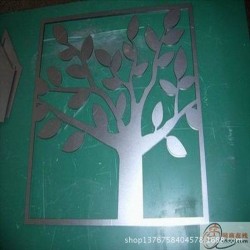 工程装饰板激光切割加工