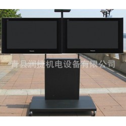 润捷牌 电视移动落地立式支架 电视推车展示架 适合30~60寸佩挂