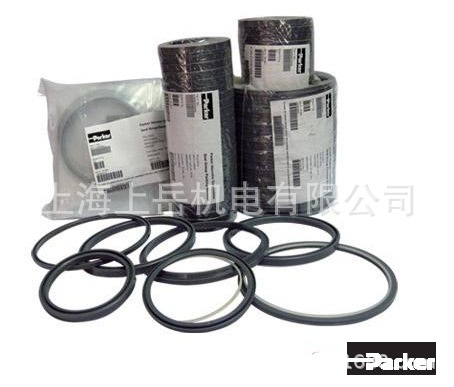 PARKER液压气动密封件派克进口氟硅聚氨酯O型圈金属骨架油封挡圈