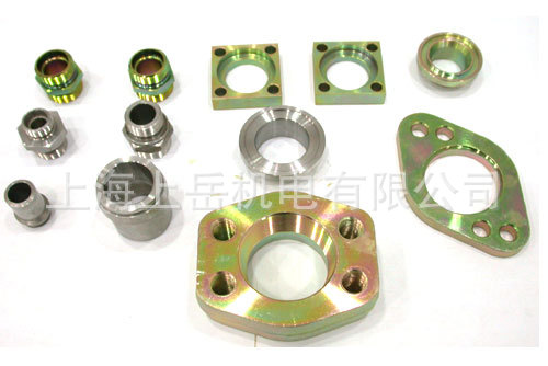 SAE弯头法兰组件油口阀门方形焊接式换向法兰体锻件接头连接焊管