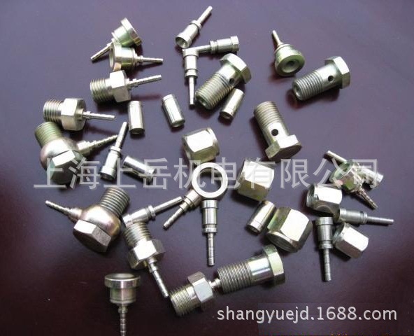 铰接式高压软管接头芯扣压式接头组件 锥密封焊接式油口铰接接头