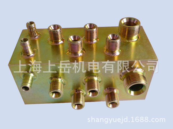 美制螺纹JIC软管过渡接头芯非标折弯橡胶软管总成一体式分离法兰