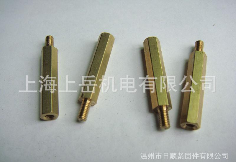 foreign trade铜紧固连接件OEM外贸加工精密螺栓螺杆螺母螺套螺柱