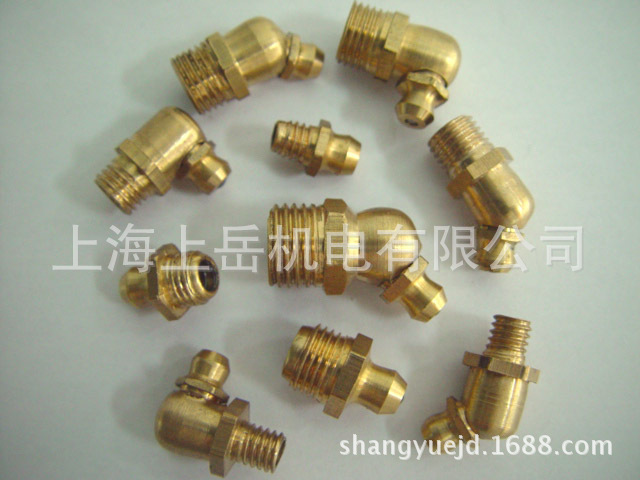 派克黄铜喷油喷雾嘴不锈钢高压黄油嘴柴油机油管油塞堵头OEM加工