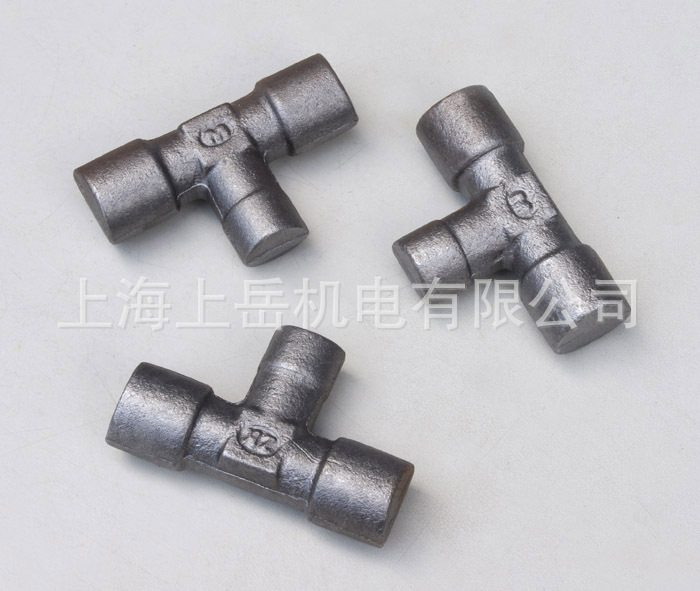 316L不锈钢焊接卡套接头毛坯锻件四通SAE-GB-ISO法兰冷锻异形毛坯