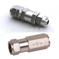 气动快速接头转换阀 单向阀组件 铜烧结过滤器滤芯 测压测试接头
