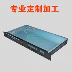 青县厂家加工定制工控服务器网络通信热插拔卧式机箱1U 2U 3U机箱
