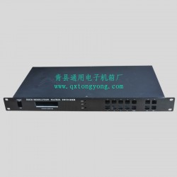 机箱厂家加工定制1U 2U 3U机箱工控服务器网络通信热插拔卧式机箱