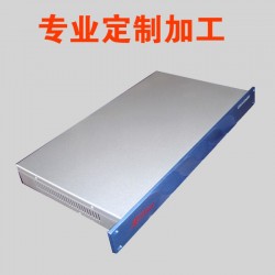北京青县厂家设计加工1u 2u 3u工控机箱网络钣金机箱