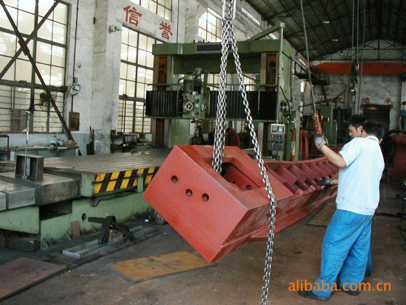 厂家专业对外订做大型特种针织和纺机床身 铸铁件