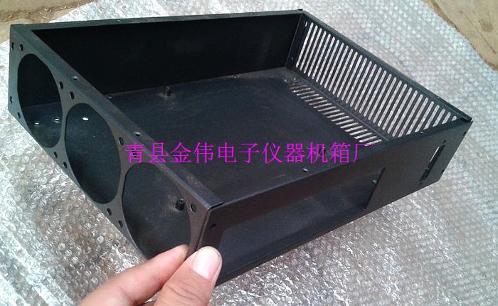 定制激光器外壳 激光电源机壳 钣金铝壳加工