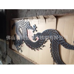 厚铁板与不锈钢工艺品激光加工