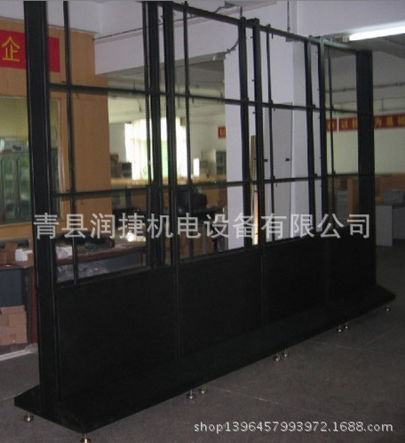 大屏拼接式移动支架 柜式移动拼接墙-河北青县生产厂家