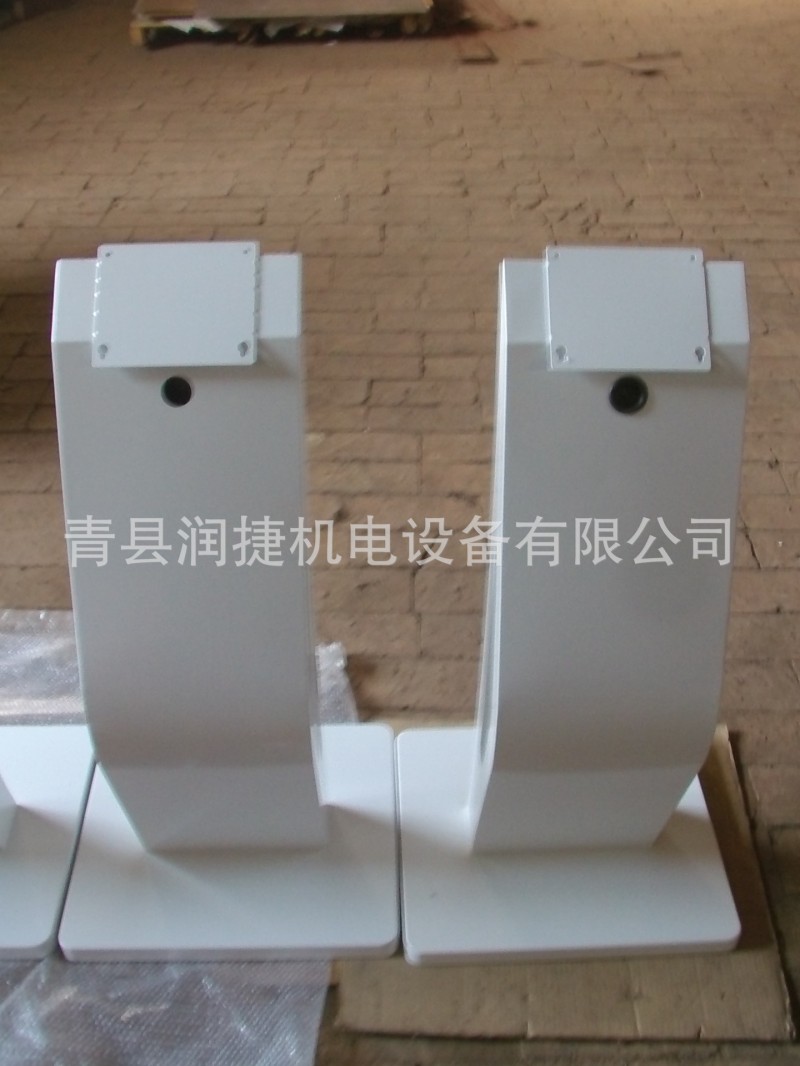 触摸屏一体机移动支架 触摸屏落地支架-润捷(来图定制)低价质保