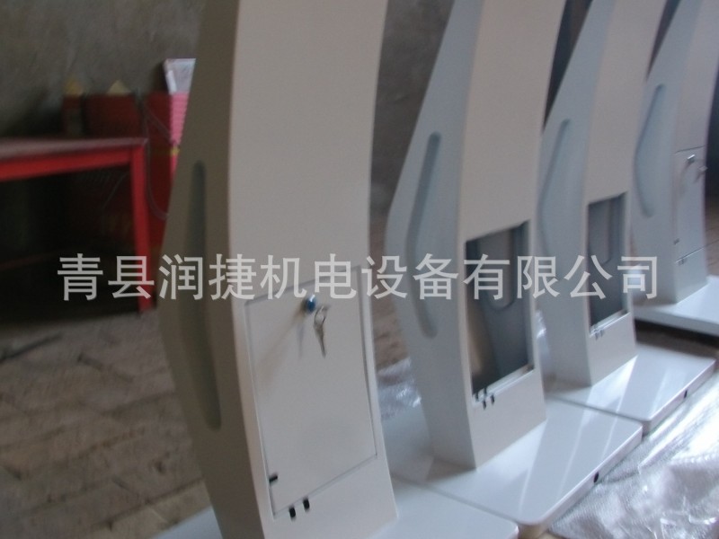 触摸屏一体机移动支架 触摸屏落地支架-润捷(来图定制)低价质保