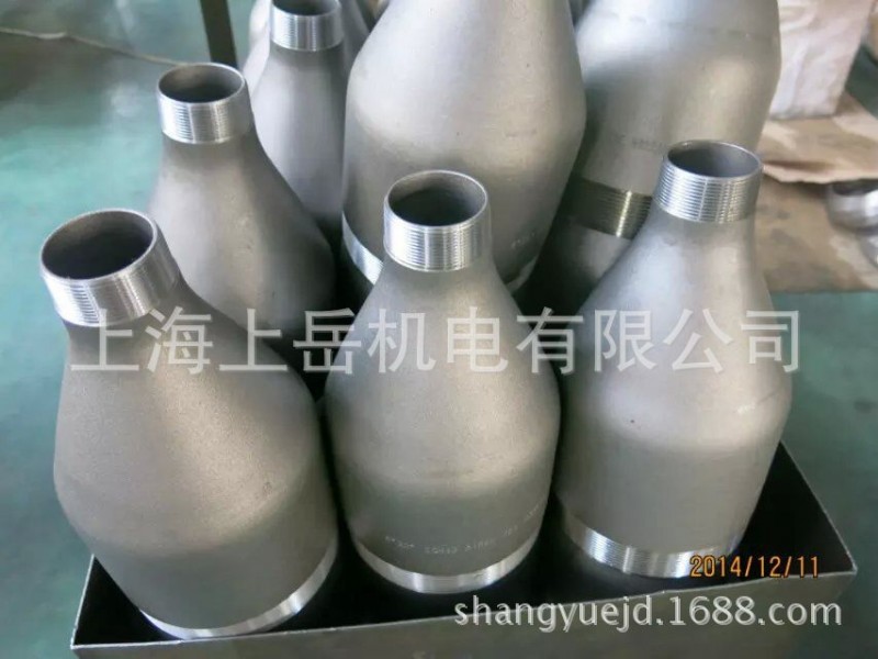 承插式焊接异径管不锈钢铸造美制英制螺纹变径缩口管Export trade
