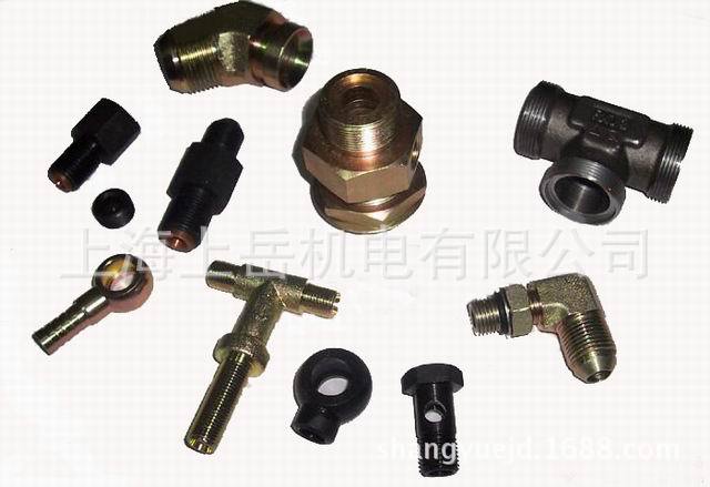 JB966铰接式卡套式锥密封焊接接头jb978软管球头接头芯SAE法兰