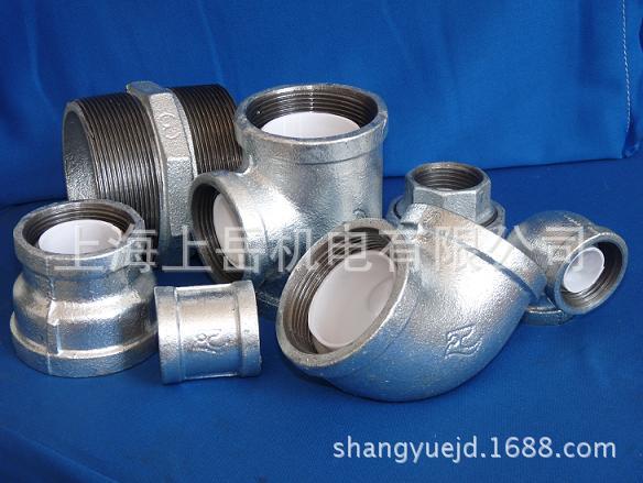 美标铸铁螺纹管件Y型T三通NPTF外贸出口不锈钢316L异径四通FBO