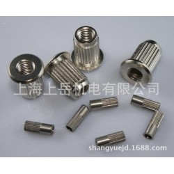 精密机械加工中小型五金滚花滚丝螺套螺杆螺柱管帽铜铝紧固连接件