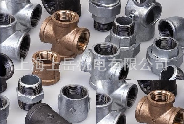 铸青铜内外螺纹弯头Y形三通ZG黄铜油拧活接直通接头变径大小头