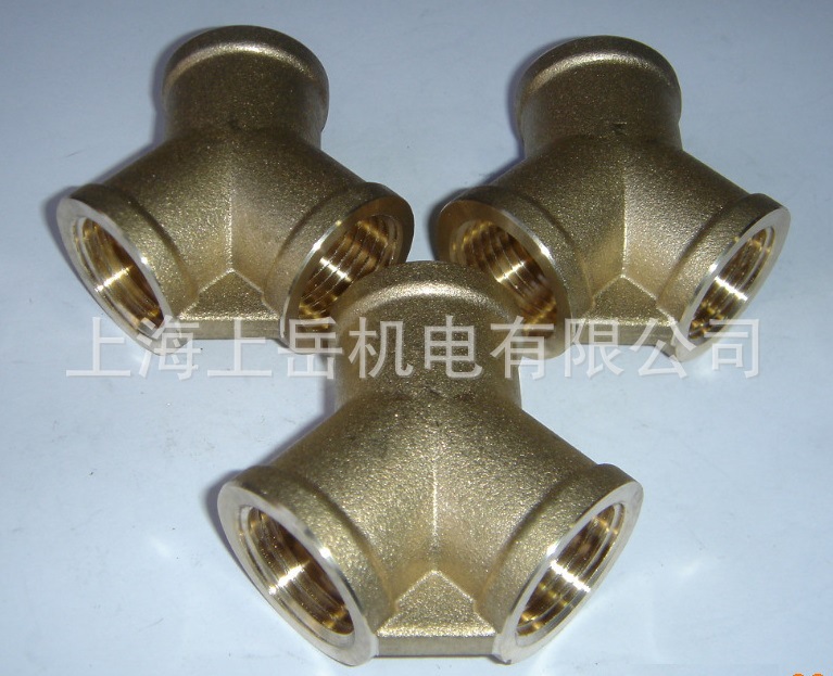铸青铜内外螺纹弯头Y形三通ZG黄铜油拧活接直通接头变径大小头