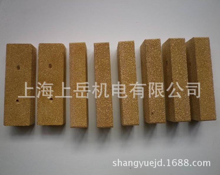 气动过滤铜烧结方形滤块元件 软管卡套过滤接头消声器单向阀外贸