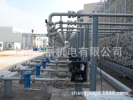 防腐保温管件大弯头法兰阀门安装调试水循环系统预埋管件工程施工