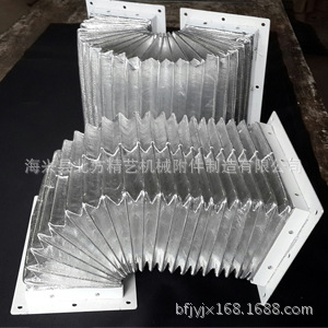 厂家热销 高温法兰盘连接方筒型风管 带法兰风管 耐高温风管