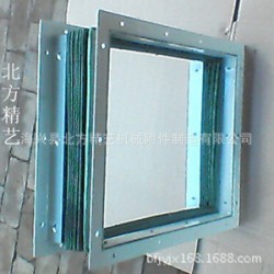 低价出售 法兰盘连接方筒型收缩状 工业高温风管 空压机风管