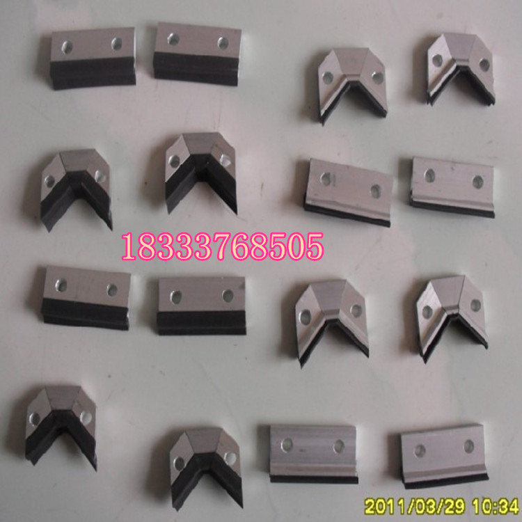 供应数控机床导轨刮屑板 铝合金型材燕尾式刮屑板 槽板及撞块