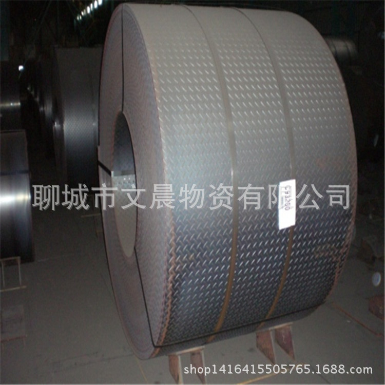 【山东厂家】直销花纹板 Q345低合金板/卷 花纹卷板可定次开平