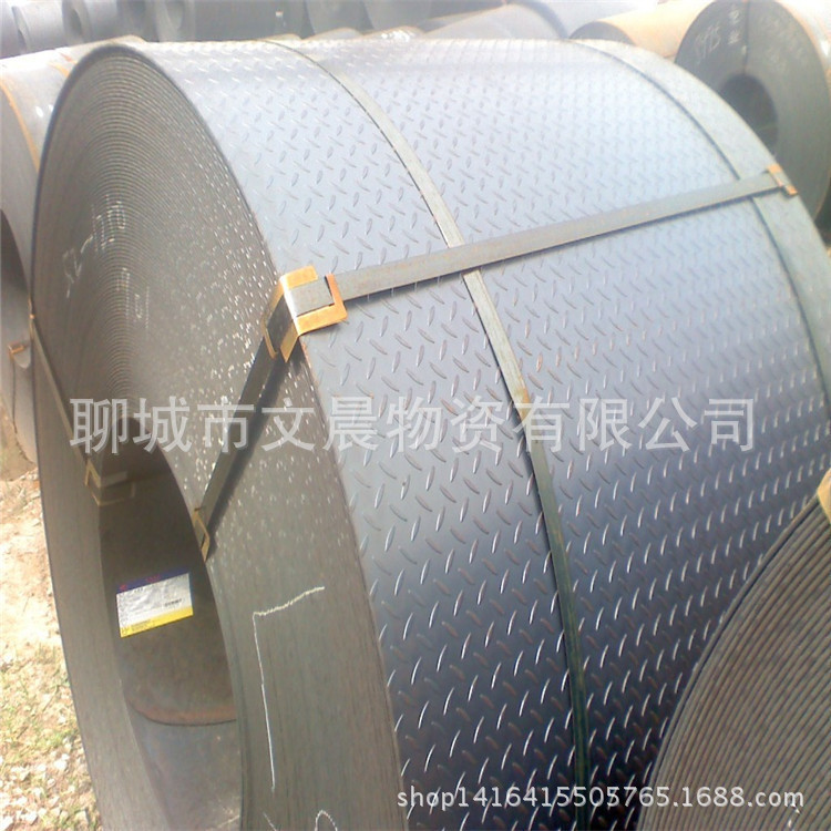 【山东厂家】直销花纹板 Q345低合金板/卷 花纹卷板可定次开平