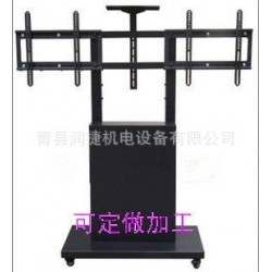 直供】单屏/双屏液晶电视移动支架/万向推车超载重稳固型移动推车