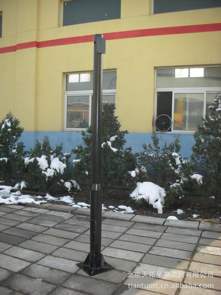 立杆 监控 3.5米高 加工定做 小区监控杆