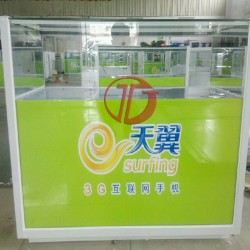 广州番禺区 专业生产电信3g手机柜 移动联通展示柜台 数控冲压
