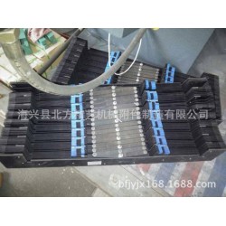 生产销售 高速钢板护罩 不锈钢护罩 伸缩式丝杠防护套 量大更优