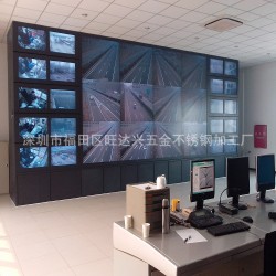 深圳监控电视墙，安防操作台等监控五金设计焊接