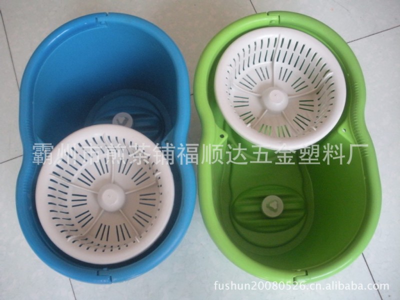 最新款QQ旋转拖把,手压旋转甩水拖把,新时尚小木马免脚踩拖把