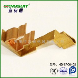 精品推荐HD-SPC0408铜件冲压件 铜冲压件 紫铜冲压件