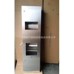 批发供应304不锈钢嵌入式手纸箱